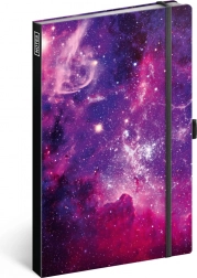 Notitieboek Galaxie, gelinieerd, 13 × 21 cm