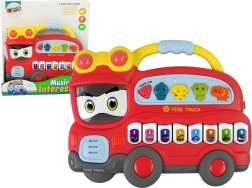 Interactive Piano Fire Truck Animal Sounds and Melodies