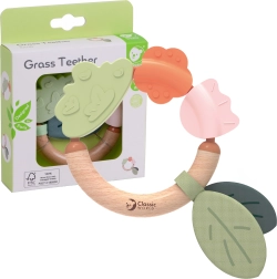 Hochet et anneau de dentition en bois 2 en 1 Classic World