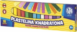 Astra plasticine blokken 18 kleuren