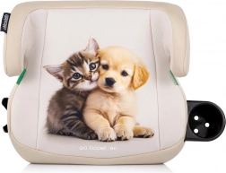 autostoelverhoger go boost i-size met isofix, kitten & puppy