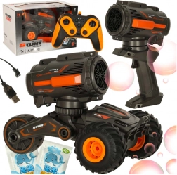 RC stuntauto met bellenblazer op afstandsbediening