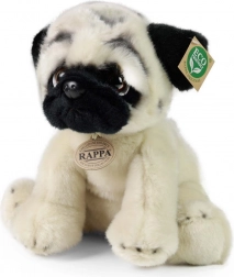 Rappa plush pug 30 cm eco-friendly