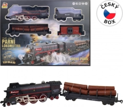 Treinset met damp-effect op batterijen