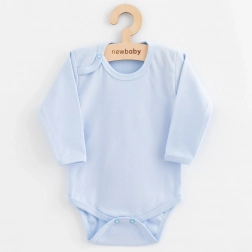 Baby full-zip bodysuit New Baby Classic II blue 68