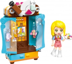 Qman UNA Series kledingkast van de schilderes bouwset