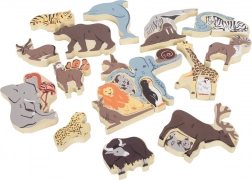 Houten puzzel Dieren met Alfabet