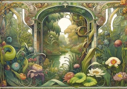 Forgotten Garden Puzzle 500 pieces
