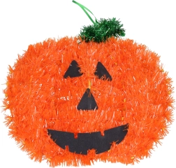 Hanging Pumpkin Decoration 26 × 28 cm