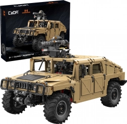 Bouwset CaDA terreinvoertuig HUMVEE 53 cm – militair offroad, 3935 stukjes