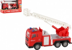 Brandweerauto met frictiemotor met lichten en geluiden