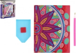 Creative diary set with diamond decoration