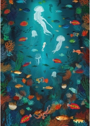 GIBSONS Puzzle The Art File: Underwater World 1000 pieces