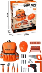 Kindergereedschapsset met rugzak