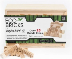 Wooden Building Set 24 Pieces in a Box