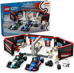 LEGO® City 60444 F1® Garage en auto's Mercedes-AMG en Alpine