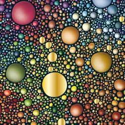 Square Puzzle Curiosi Q Gold – Pattern II, 72 pieces