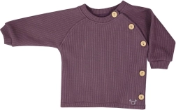 KOALA Pure long-sleeve baby T-shirt, purple