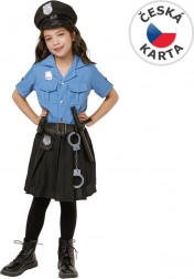 Costume de carnaval policière pour enfants