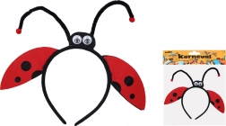 Carnavals Haarband Lieveheersbeestje