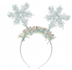 Haarband met Sneeuwvlokken