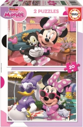Educa Puzzle Minnie 2x20 Pieces