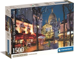 Puzzle 1500 pcs compact Paris Montmartre