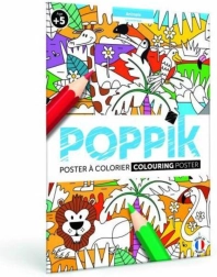 Kleurplaatposter Dieren