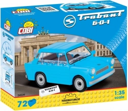 bouwset auto Trabant 601 1:35 van COBI (72 onderdelen)