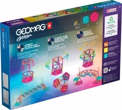 Geomag Glitter bouwset 142 stuks
