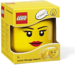 Lego storage head mini – girl