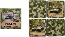 Pexeso Retro Militaire Tanks