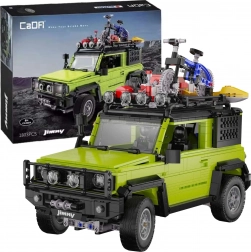 Kit de construction CaDA véhicule tout-terrain 2-en-1 SUZUKI JIMNY, vert, 1803 pièces