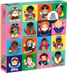 Mudpuppy Little Feminist puzzel belangrijke vrouwen 500 stukjes