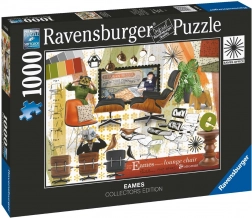 Puzzle Ravensburger Eames Design Classics 1000 pièces