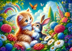 Puzzel Broertje Konijntje 25 Stukjes