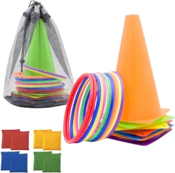 Ensemble de jeux sportifs et d'adresse 29 pcs