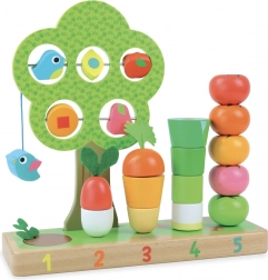 Vilac Learn to Count – Garden, Wooden Educational Toy