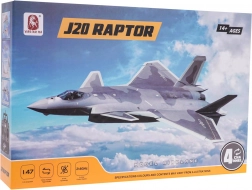 Leuk verkleind op afstand bestuurbaar modelvliegtuig Raptor J-20
