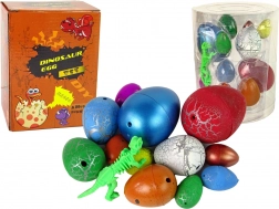 Groeiende dinosaurus-eieren – set van 12 stuks, diverse maten