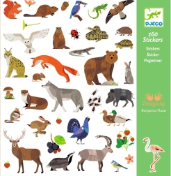 Stickers Europese dieren