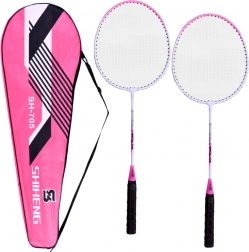 Complete set lichte badminton rackets met hoes