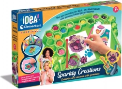 CLEMENTONI Idea Art laboratorium versieringen – modieuze 3D-stickers met steentjes