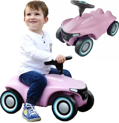 Pink ride-on Bobby Car Neo for children
