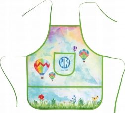Kinderkeukenschort voor beeldende vorming en koken met ballonnenmotief ASTRA
