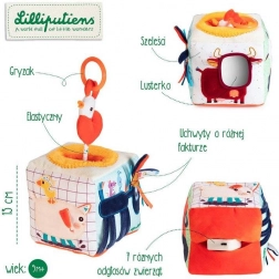 Lilliputiens geluidsactieve kubus Boerderij 9 m+