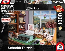 Schmidt Secret Puzzle Sur le bureau – 1000 pièces