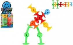 Bouwpakket gekleurde siliconen zuignappen