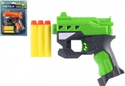 Pistool voor schuimpijltjes 12 × 14 cm, 3 pijltjes, 2 kleuren