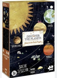 Londji large phosphorescent planets puzzle – 200 pieces